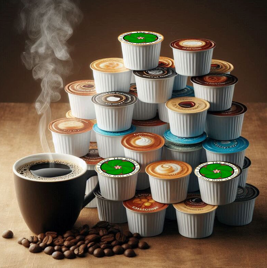 12 Pack Single Serve Coffee Capsules - BREW THE BLEND