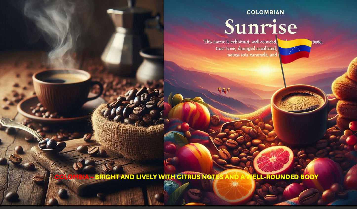 Colombian Sunrise - BREW THE BLEND