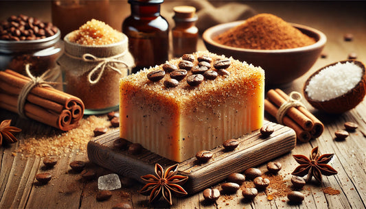 Coffee & Cinnamon Body Scrub Bar