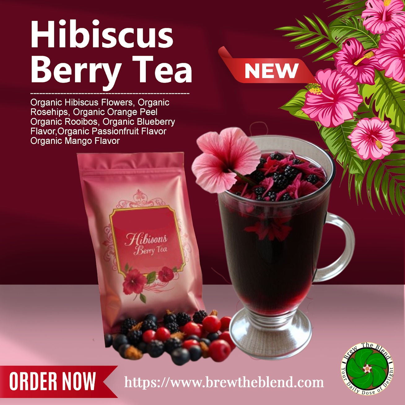 Hibiscus Berry Tea