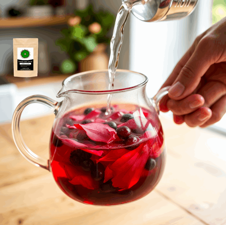 Hibiscus Berry Tea - BREW THE BLEND